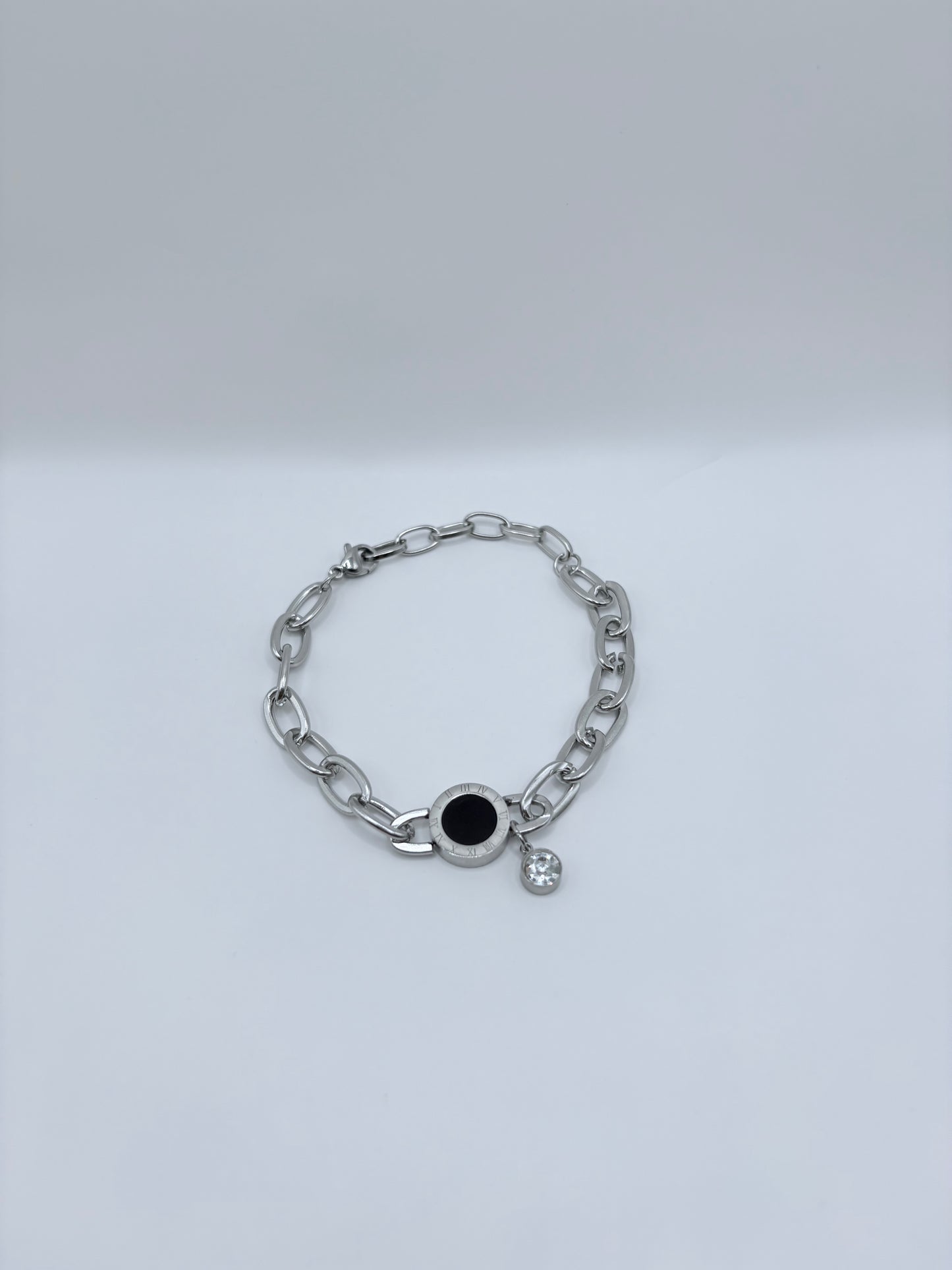 Stainless Steel Charm Bracelet
